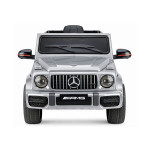 Elektrické autíčko Mercedes AMG G63, lakované - strieborné